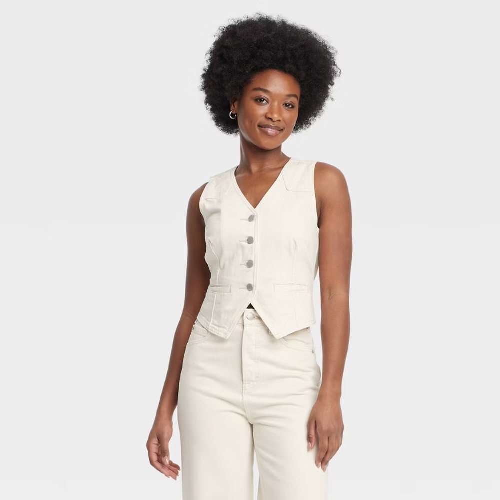 Women's Denim Vest - Universal Thread
